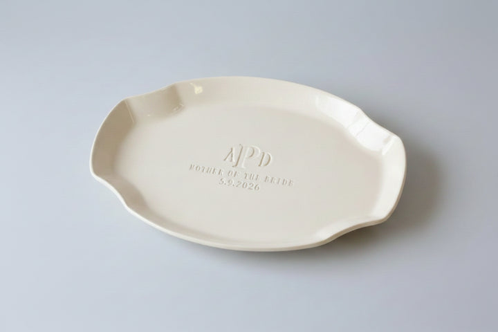 Personalized Platter - Mother of the Bride or Groom Wedding Gift