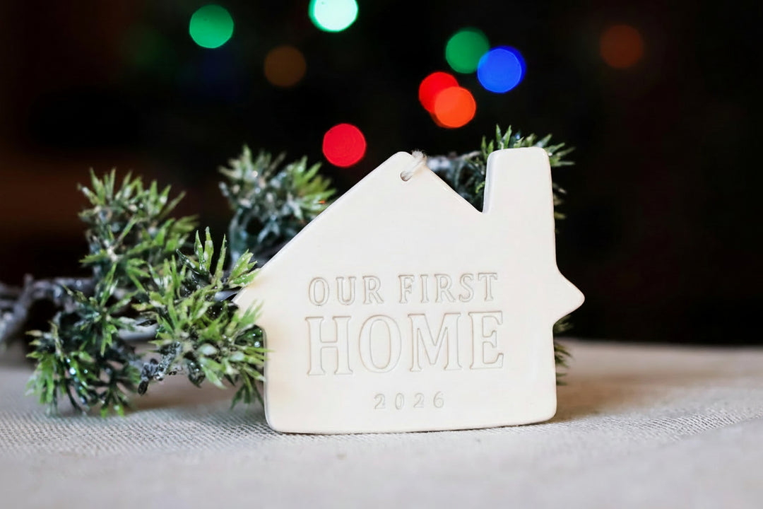 First Home Christmas Ornament - Our First Home - READY TO SHIP