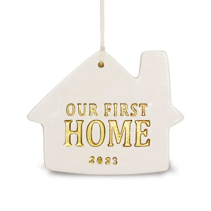 First Home Christmas Ornament - Our First Home 2023 - READY TO SHIP