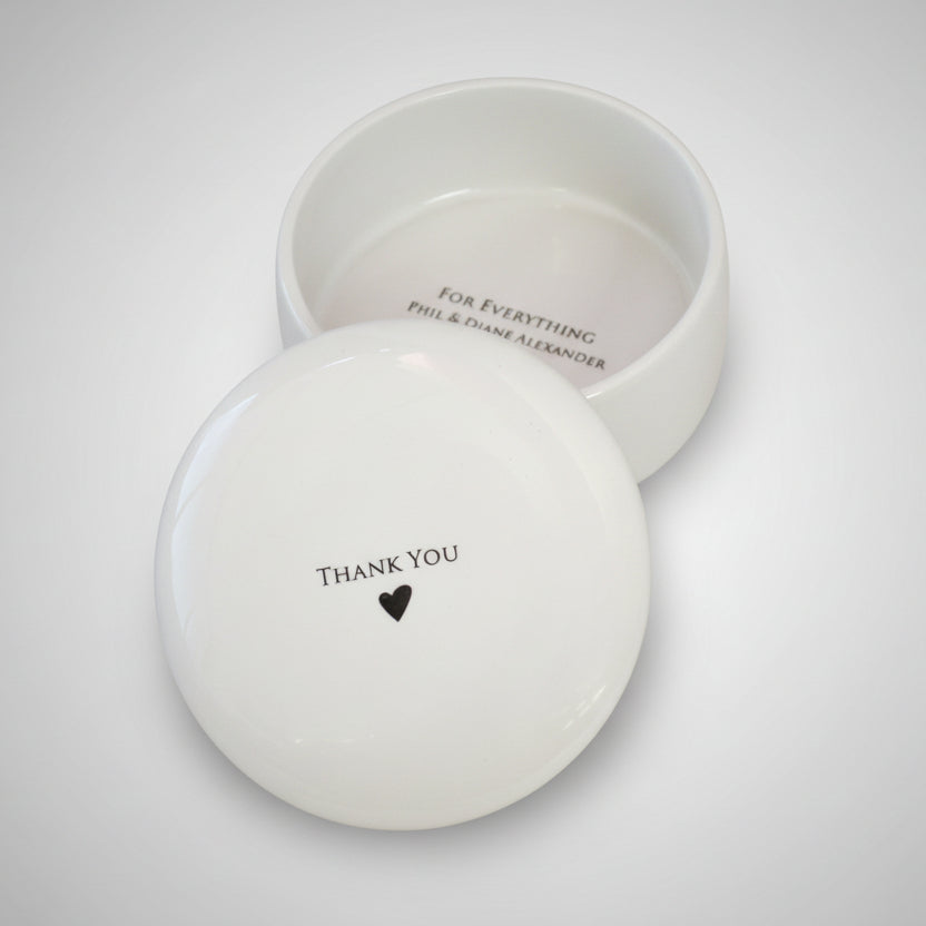 Unique Thank You Gift - Personalized Keepsake Box
