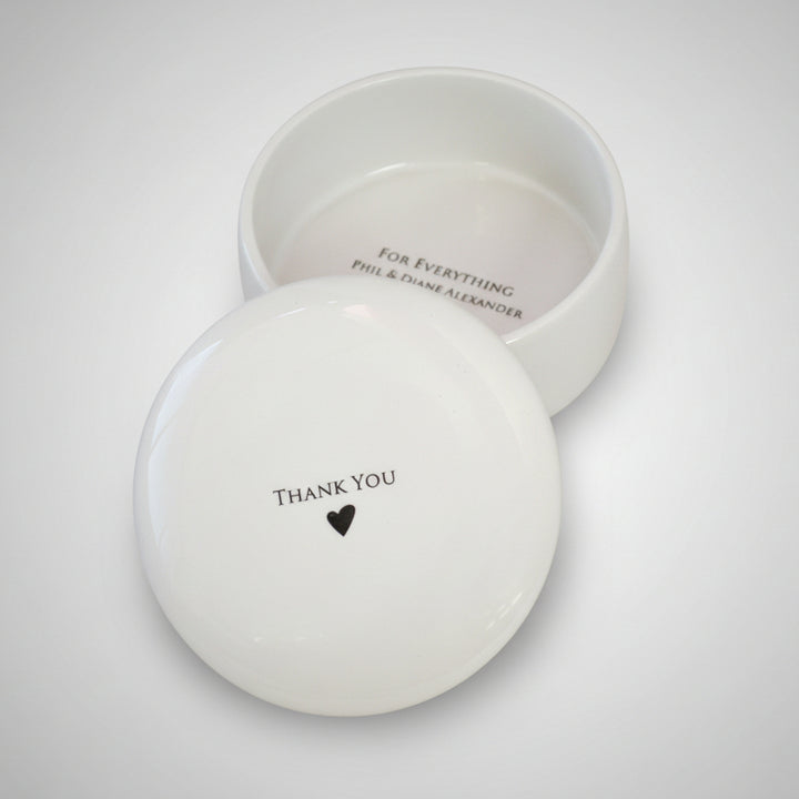 Unique Thank You Gift - Personalized Keepsake Box