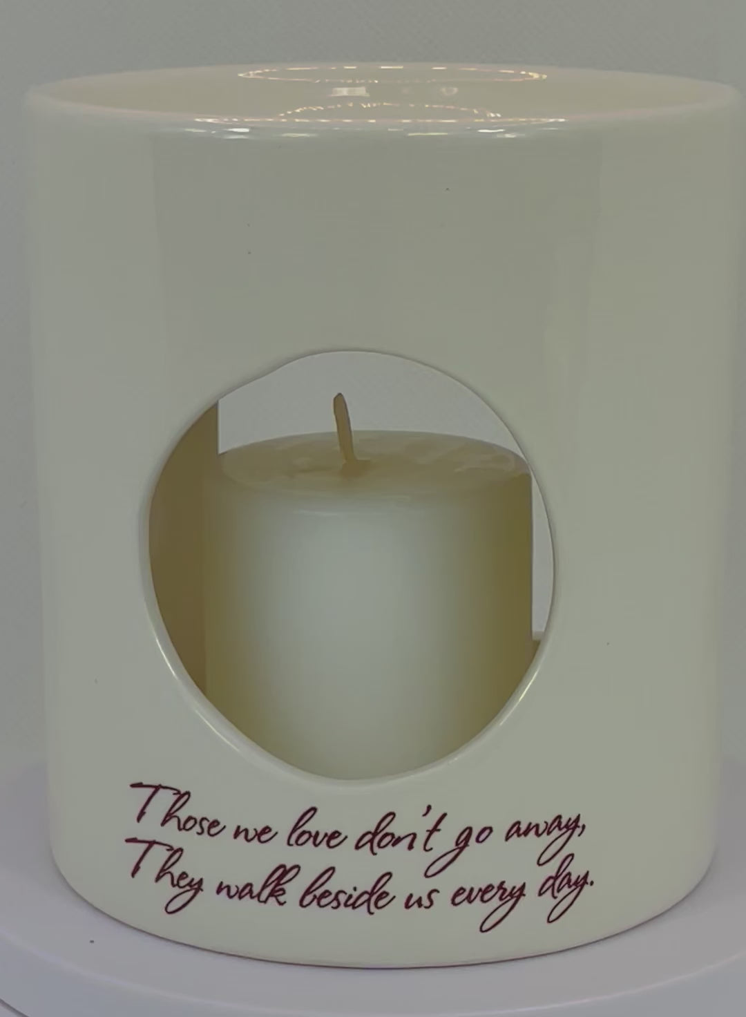 remembrance candle diffuser video