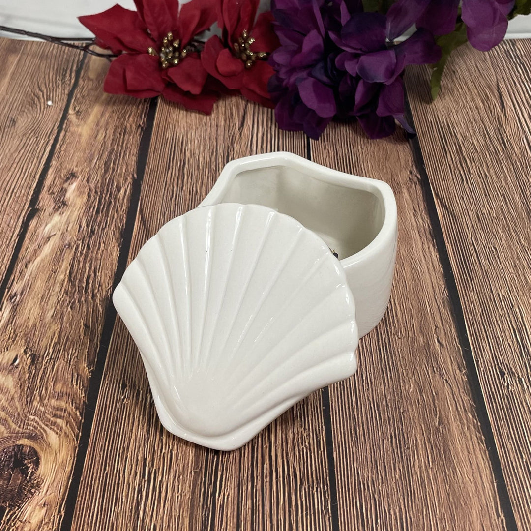 Personalized Condolence Gift, Keepsake Ceramic Box "Seashells Remind Us..." Bereavement Sympathy Gift