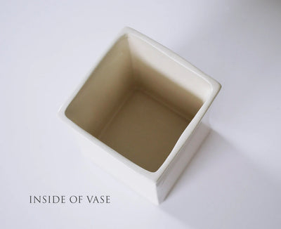Mom Gift - Square Vase - READY TO SHIP - Mothers hold their children's hands ...