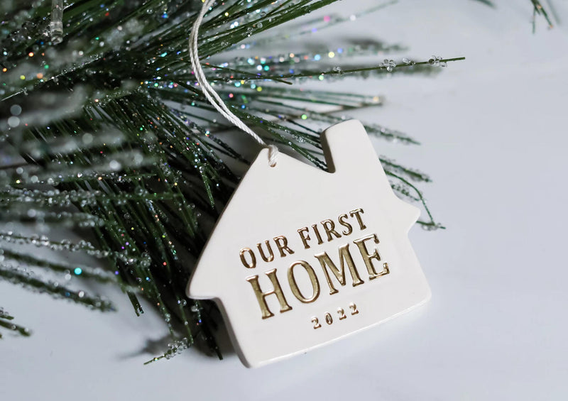 First Home Christmas Ornament - Our First Home 2023 - READY TO SHIP