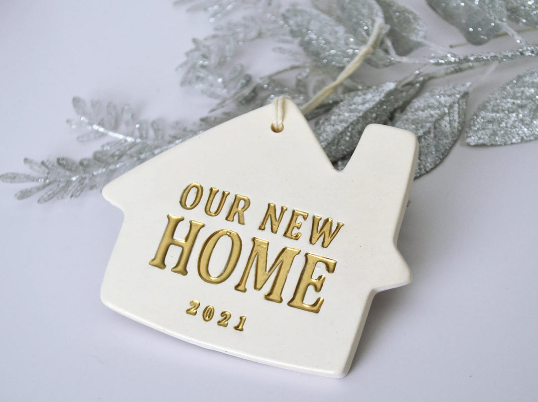 New Home Christmas Ornament - Our New Home 2021 - READY TO SHIP