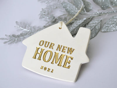 New Home Christmas Ornament - Our New Home 2021 - READY TO SHIP