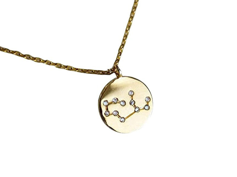 Zodiac Jewelry, Zodiac Necklace, Constellation Necklace, Astrology Necklace, Gemini Necklace in Gold