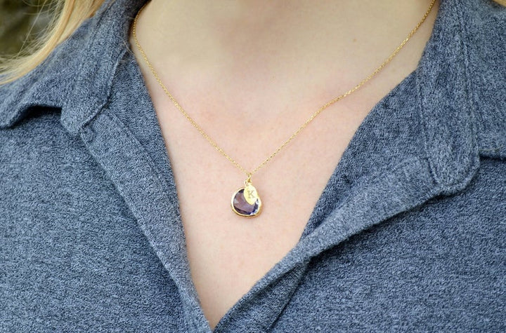 Amethyst Earrings, February Birthstone Gift, February Birthstone Earrings, Amethyst Jewelry Set