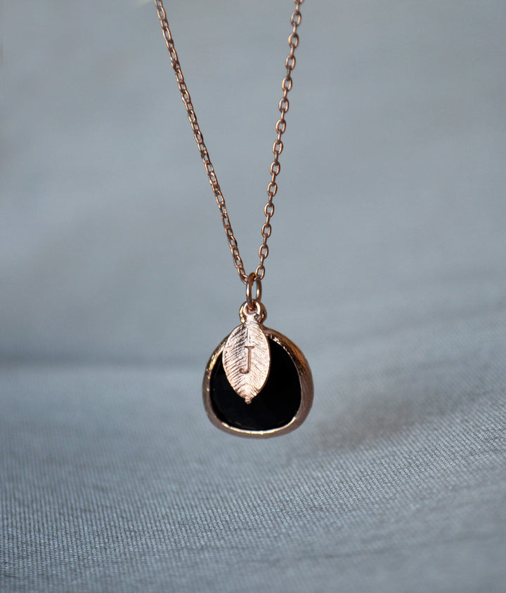 Black Onyx Earrings, Gift for Her, Wife Gift, Onyx Jewelry Set, Black Onyx Jewelry