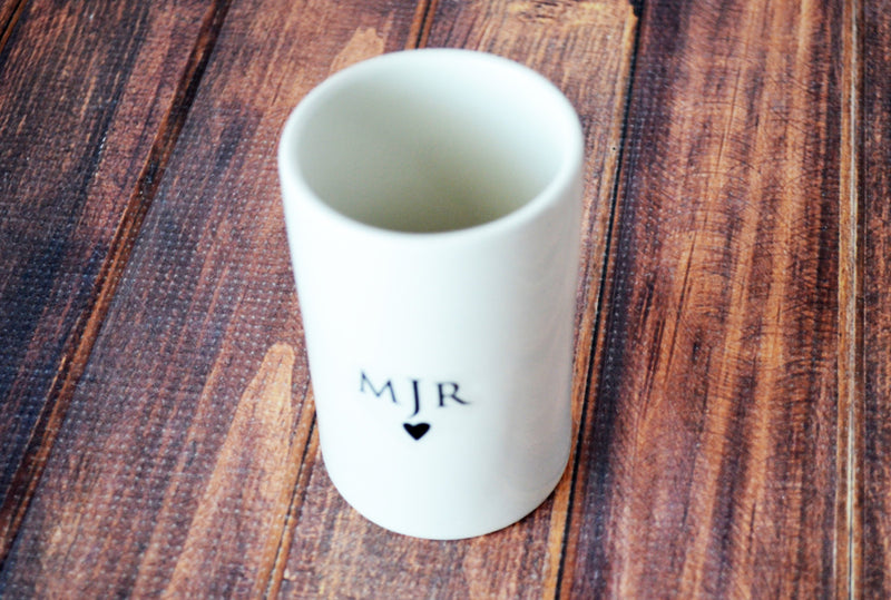 Bridesmaid Gift, Maid of Honor Gift, Matron of Honor Gift, Bridal Party Gift, Monogrammed Bridesmaid Gift - Personalized Vase