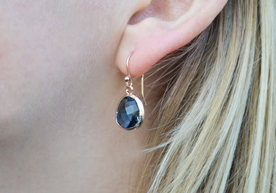 Garnet Earrings, January Birthstone Gift, January Birthstone earrings, Bridesmaid earrings, January Birthday Gift for Her, Garnet Jewelry