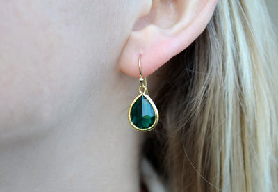 Garnet earrings, January Birthstone Gift, January Birthstone earrings, Bridesmaid earrings, Birthday Gift for Her, Garnet Tear Drop Earrings