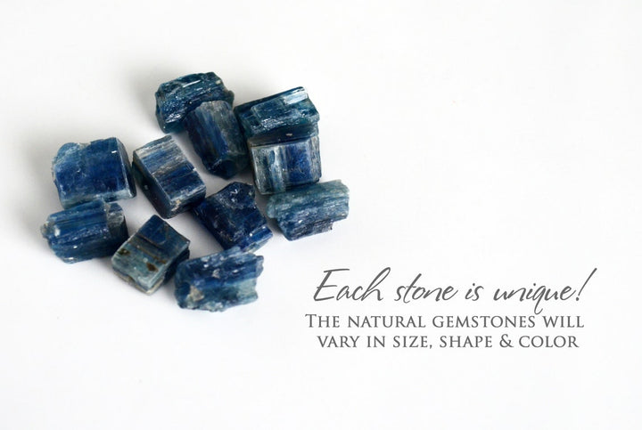 Kyanite Necklace, Natural Blue Kyanite Layering Necklace, Raw Boho Necklace, Healing Crystal Necklace, Birthday Gift, Friend Gift