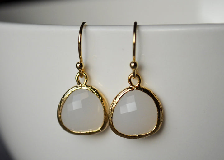 Moonstone Earrings, June Birthstone Gift, June Birthstone earrings, Bridesmaid earrings, June Birthday Gift for Her, Moonstone Jewelry