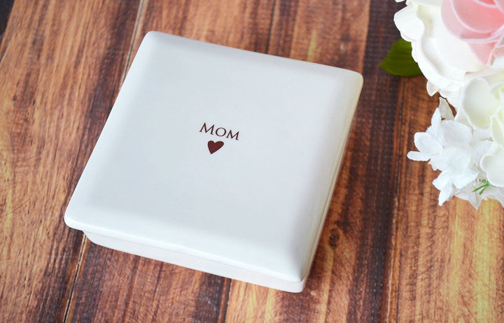 MOM Square Keepsake Box -  Mom Gift - READY TO SHIP
