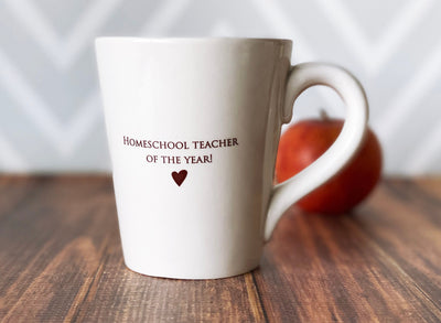 Mother's Day Gift, Homeschool Teacher of the Year Mug, Funny Gift for Mom - READY TO SHIP