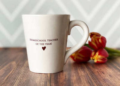 Mother's Day Gift, Homeschool Teacher of the Year Mug, Funny Gift for Mom - READY TO SHIP