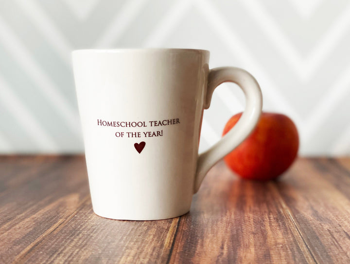 Mother's Day Gift, Homeschool Teacher of the Year Mug, Funny Gift for Mom - READY TO SHIP