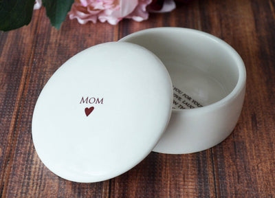 Mother's Day Gift, Mom Keepsake Box, Mother of the Bride Gift, Mom Wedding Gift, Mom Gift Idea, Mom Birthday Gift - READY TO SHIP