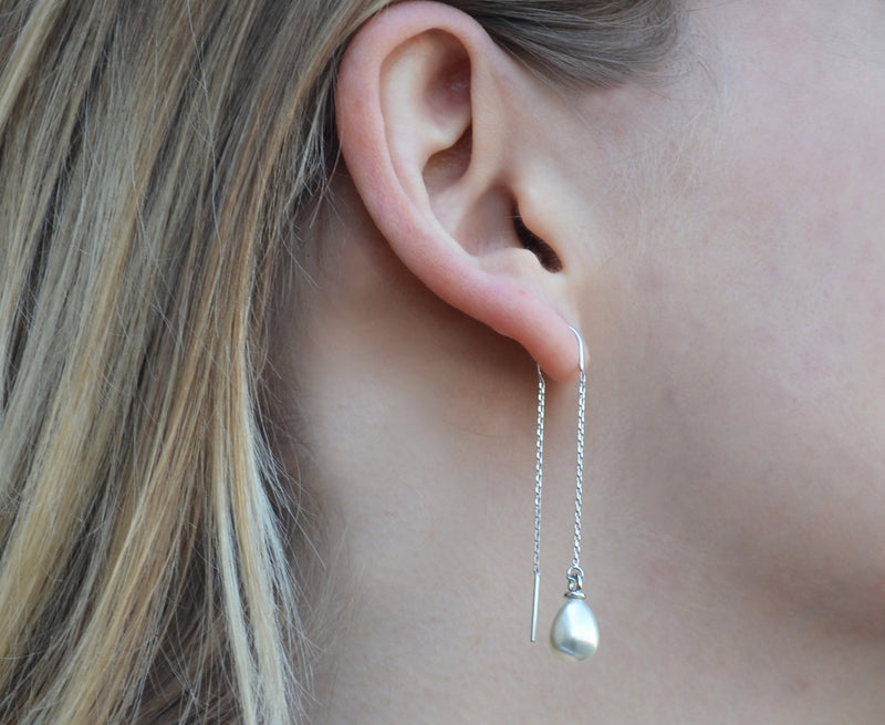 Pearl Earrings, June Birthstone Gift, June Birthstone Earrings, Bridesmaid Earrings, Pearl Drop Earrings