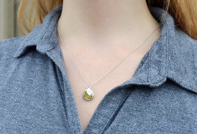 Personalized Garnet Necklace, January Birthstone Necklace, Custom Initial Necklace, Garnet Jewelry