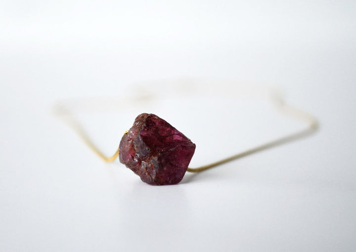 Pink Tourmaline Necklace, Raw Tourmaline Choker, Tourmaline Layering Necklace, Boho Necklace, Healing Crystal Necklace, Birthday Gift
