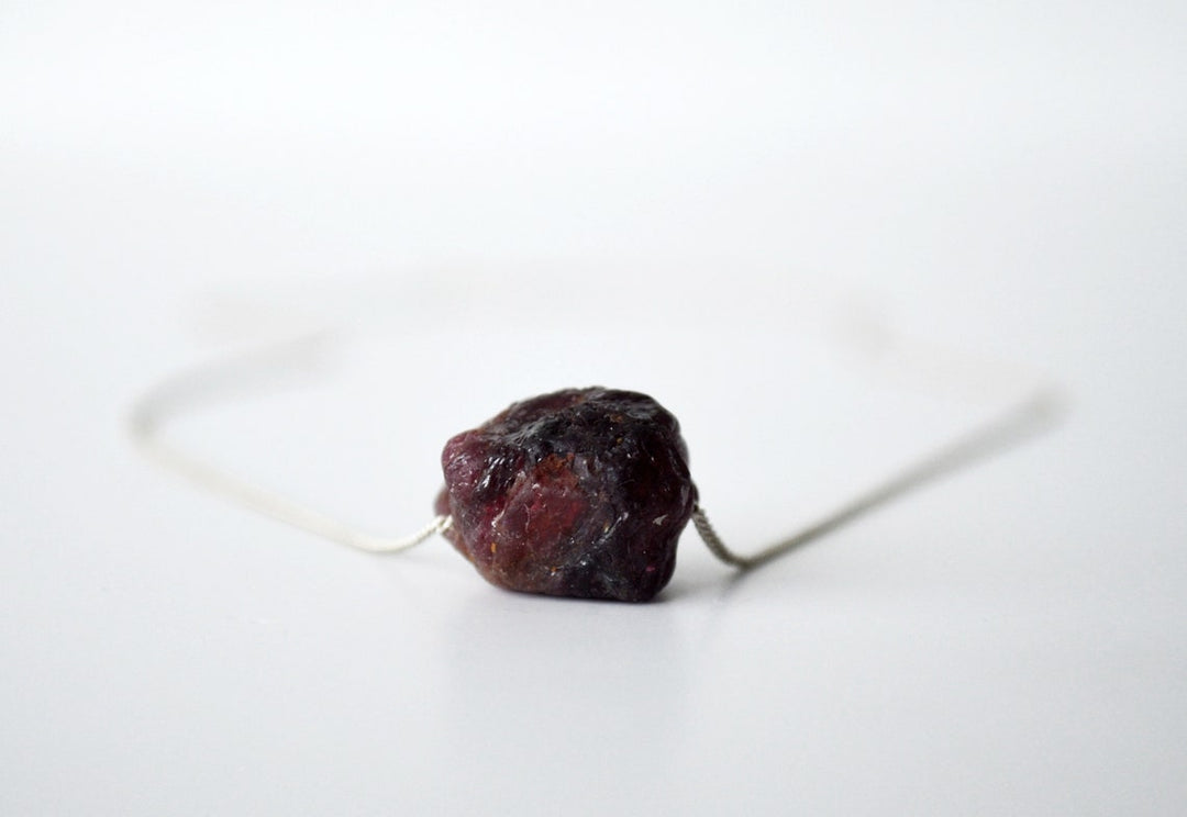 Pink Tourmaline Necklace, Raw Tourmaline Choker, Tourmaline Layering Necklace, Boho Necklace, Healing Crystal Necklace, Birthday Gift