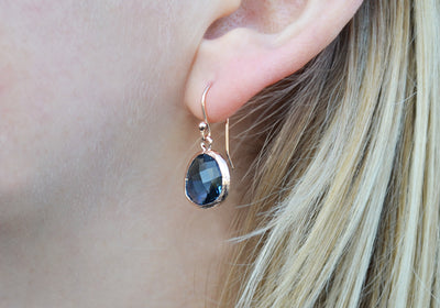 Pink Opal Earrings, October Birthstone Gift, October Birthstone Earrings, Pink Opal Jewelry Set