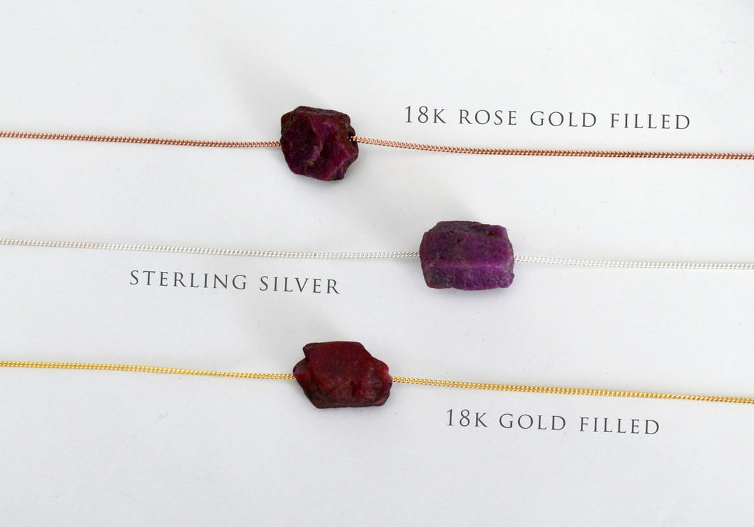 Raw ruby jewelry deals