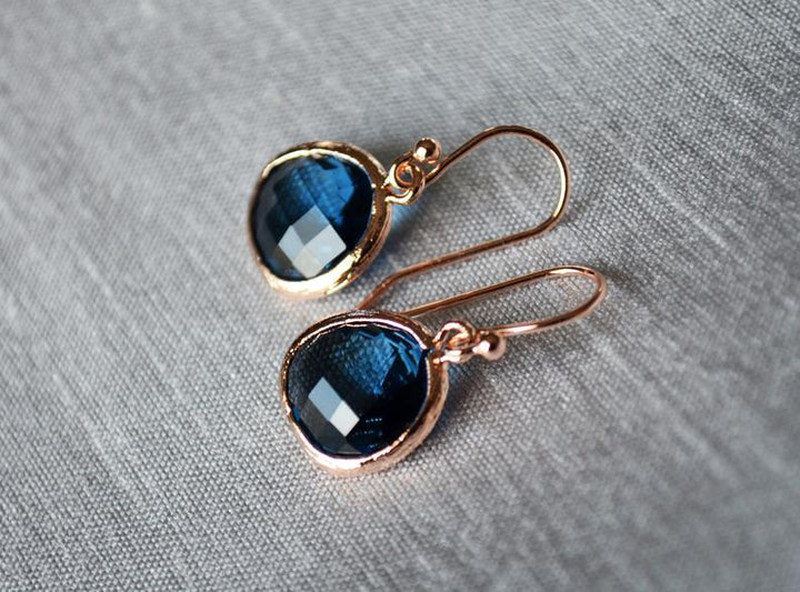 Sapphire earrings, September Birthstone Gift, September Birthstone earrings, September Jewelry Set
