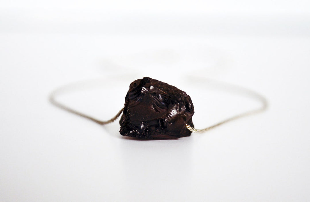 Smokey Quartz Necklace, Raw Smokey Quartz choker, Natural Quartz Layering Necklace, Boho Necklace, Healing Crystal Necklace, Birthday Gift