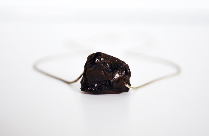 Smokey Quartz Necklace, Raw Smokey Quartz choker, Natural Quartz Layering Necklace, Boho Necklace, Healing Crystal Necklace, Birthday Gift