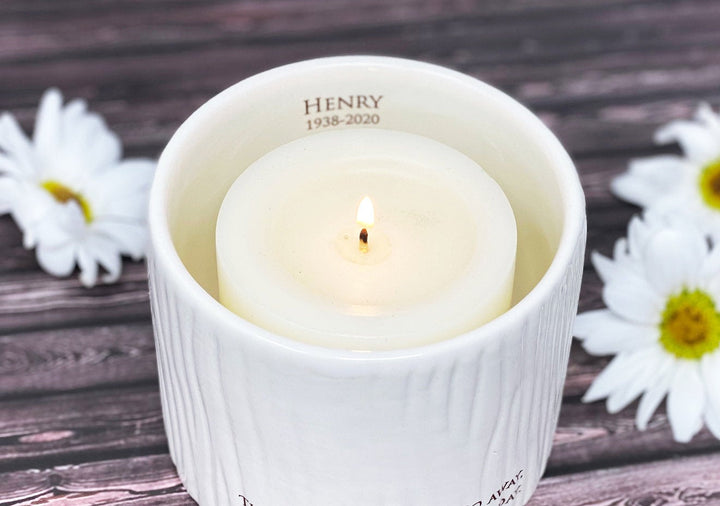 memorial candle sympathy gift
