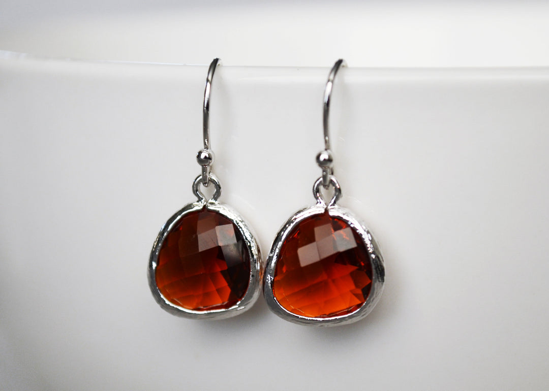 Topaz earrings, November Birthstone Gift, November Birthstone earrings, Topaz Jewelry Set