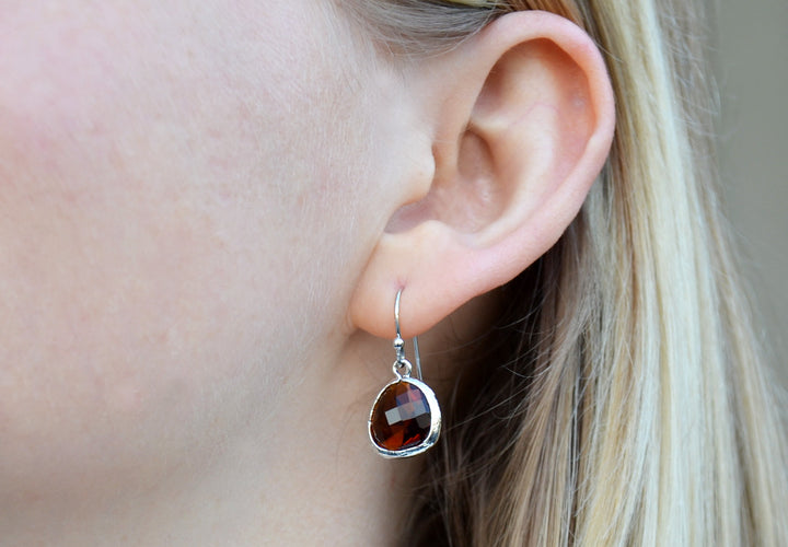 Topaz earrings, November Birthstone Gift, November Birthstone earrings, Topaz Jewelry Set
