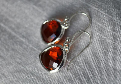 Topaz earrings, November Birthstone Gift, November Birthstone earrings, Topaz Jewelry Set