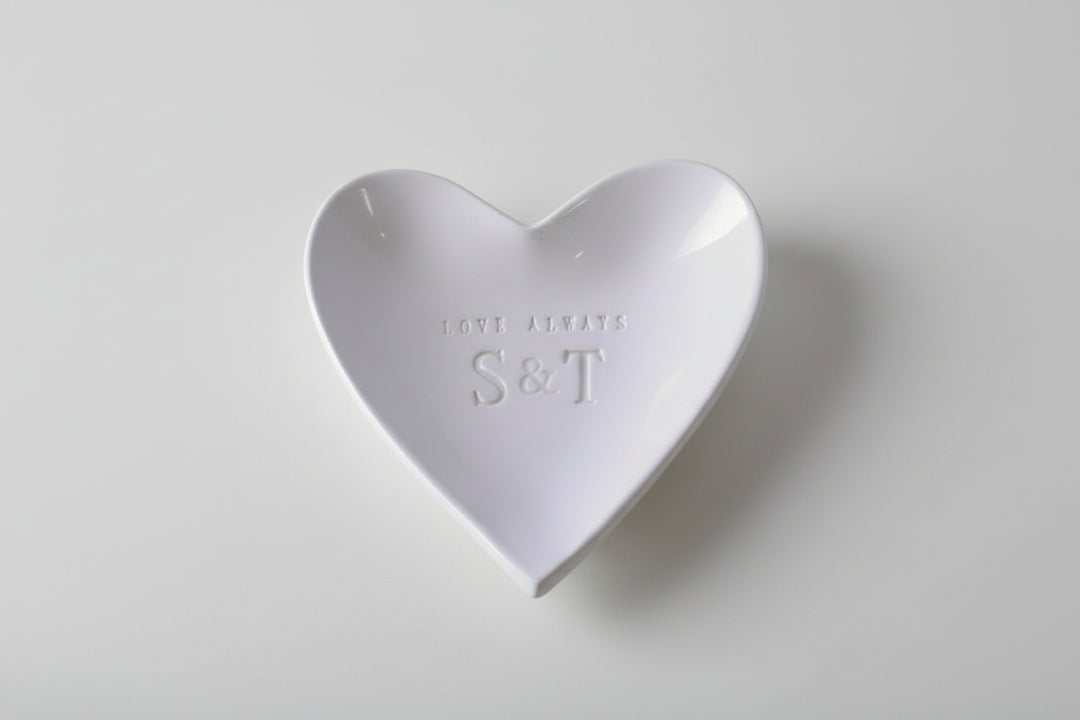 Love Always handmade ceramic catchall