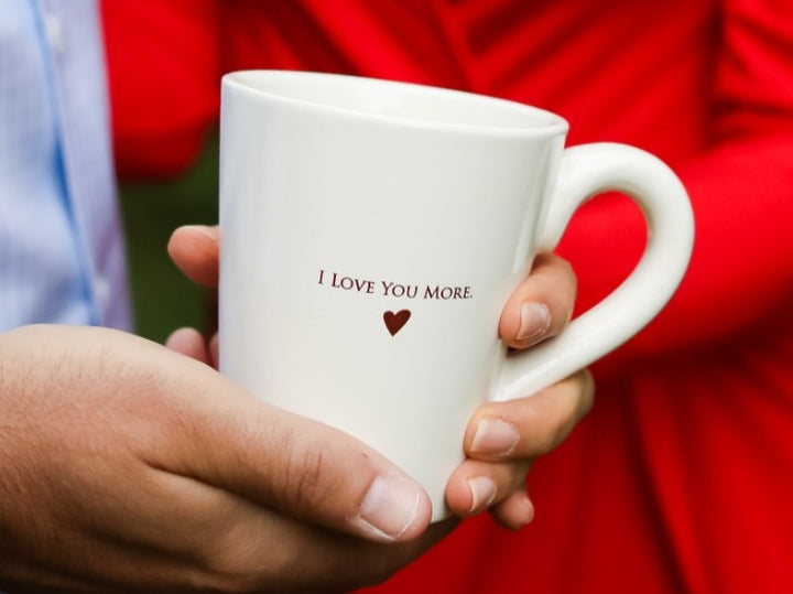 READY TO SHIP - I Love You More Coffee Mug