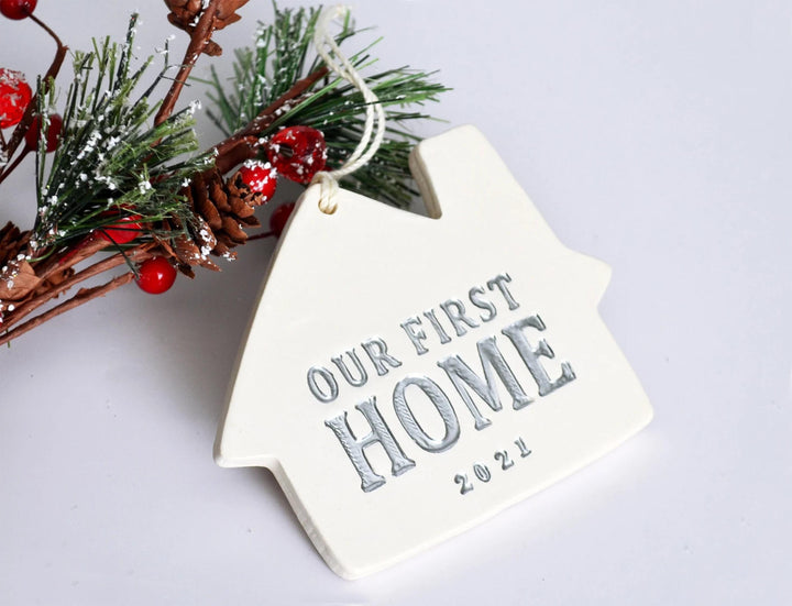 First Home Christmas Ornament - Our First Home 2021 - READY TO SHIP