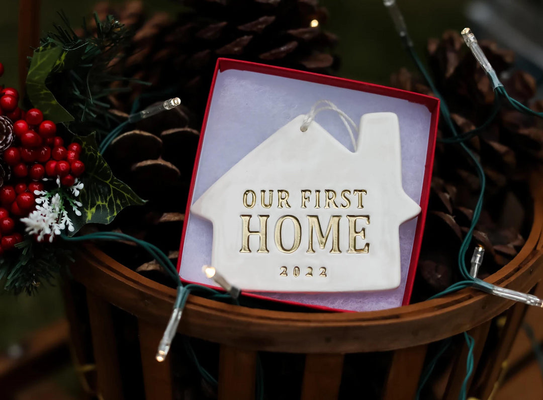 First Home Christmas Ornament - Our First Home 2023 - READY TO SHIP