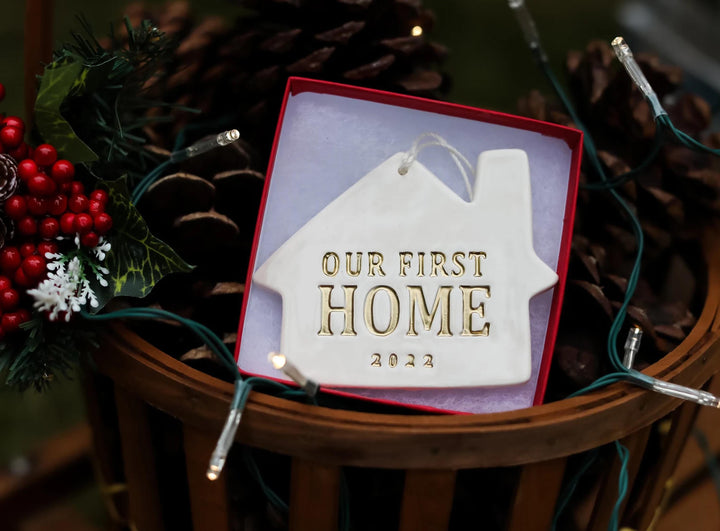 First Home Christmas Ornament - Our First Home 2023 - READY TO SHIP