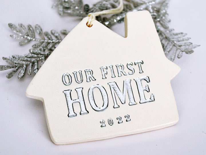 First Home Christmas Ornament - Our First Home 2023 - READY TO SHIP