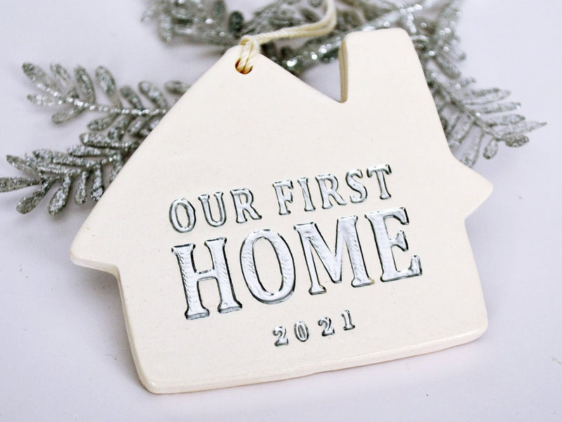 First Home Christmas Ornament - Our First Home 2021 - READY TO SHIP