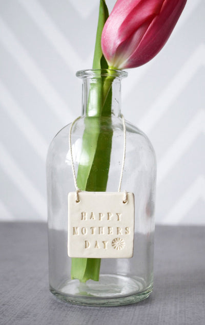 Mother's Day Gift, Mom Gift, Mothers Day Gift, Mom Gift Idea - Glass Bud Vase - READY TO SHIP