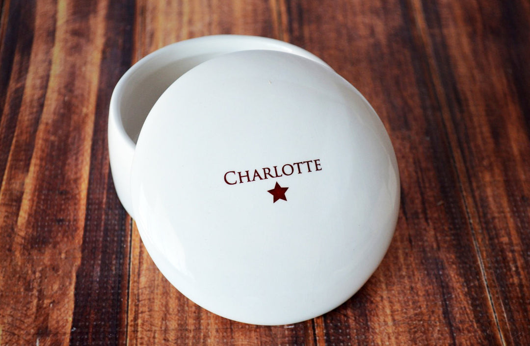 Graduation Gift - Personalized  Round Keepsake Box