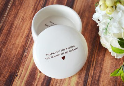 Unique Mother of the Bride Gift or Birthday Gift -  READY TO SHIP - Keepsake Box - Thank you for raising the woman of my dreams