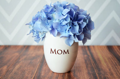 Personalized MOM Bud Vase