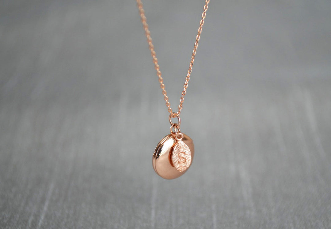 Locket Necklace, Valentine's Day Jewelry, Mom Gift, Gift for Her, Bridesmaid Gift