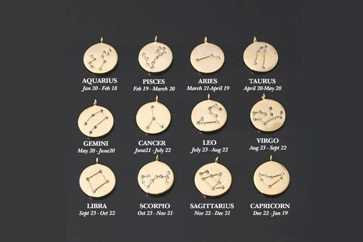 Zodiac Bracelet, Constellation Bracelet, Zodiac jewelry, Astrology jewelry, Horoscope jewelry, Gift for Her - Gift Boxed